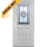 Special Buy - #4015: Star Half Lite Fiberglass Single Door Unit