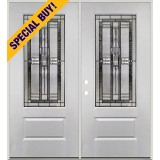 Special Buy - #4040: 3/4 Lite Fiberglass Double Door Unit