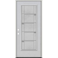 Full Lite Fiberglass Prehung Door Unit #4072