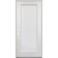 Fire Rated Fiberglass 1-Panel Shaker Door Unit
