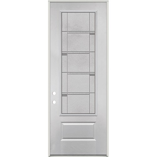 8'0" 3/4 Lite Fiberglass Prehung Door Unit #4872
