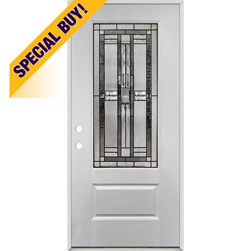 Special Buy - Model N: 3/4 Lite Fiberglass Single Door Unit