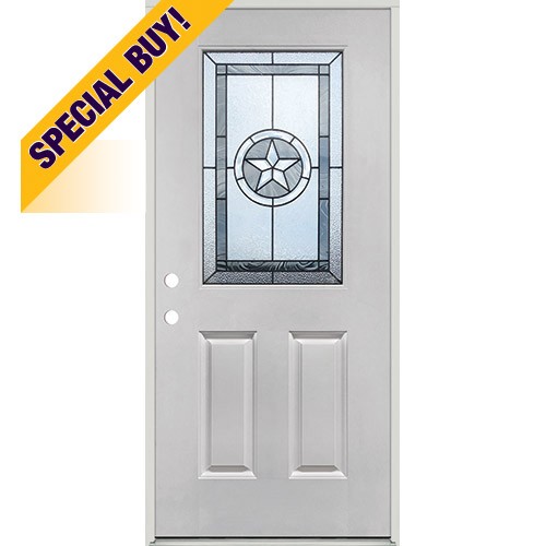 Special Buy - Model Q: Star Half Lite Fiberglass Single Door Unit